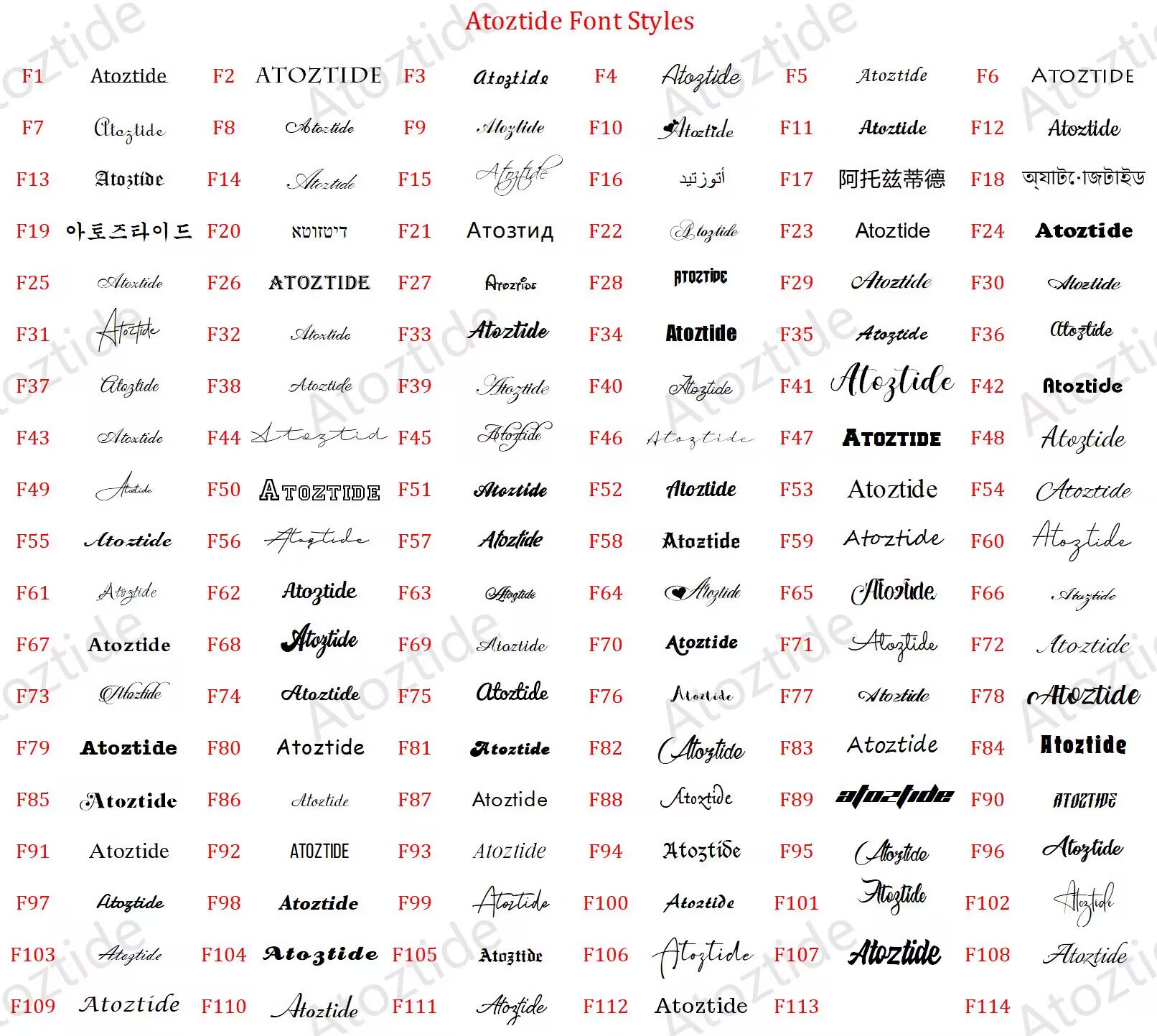 Atoztide Custom Name Necklace  - Name Necklace Custom recension och pris