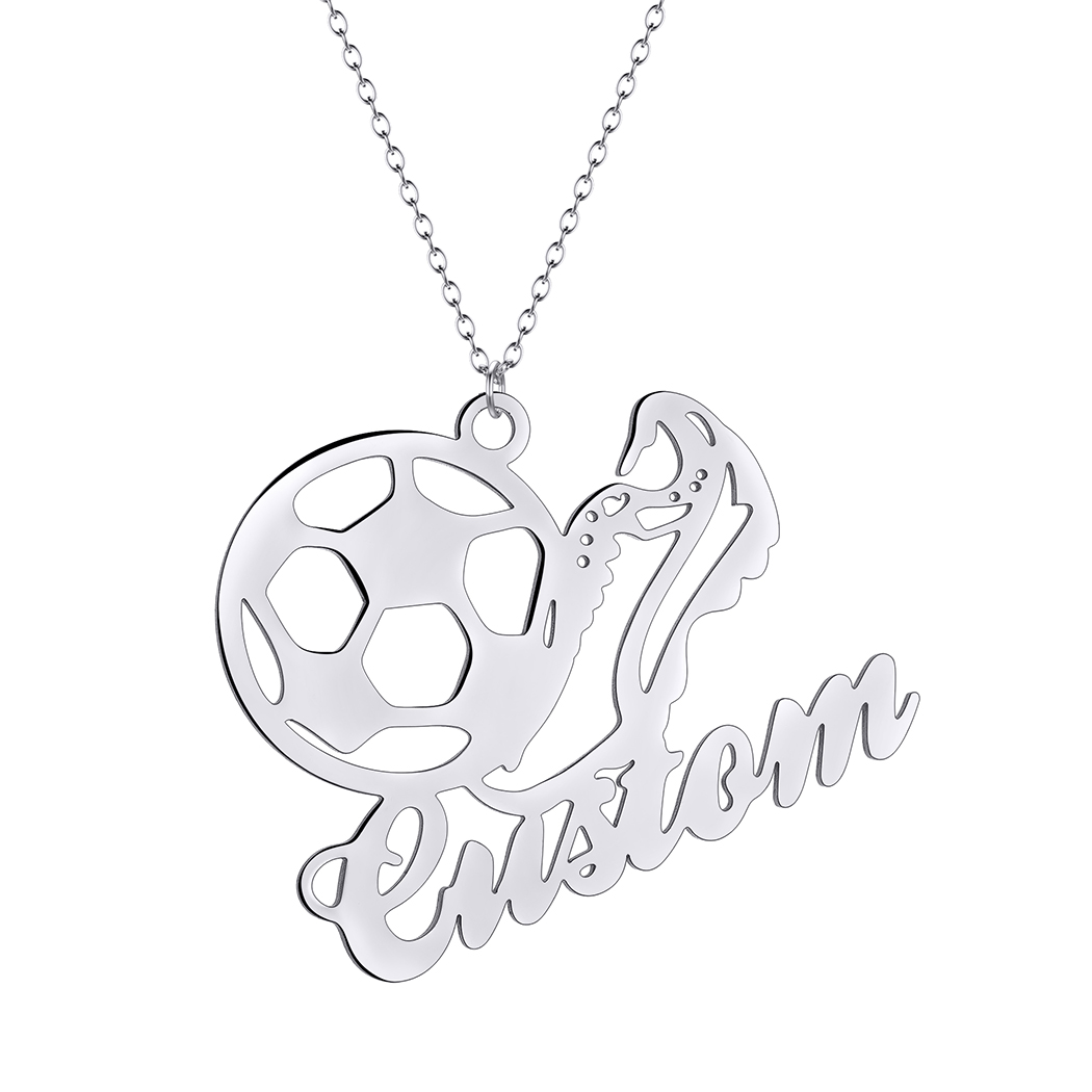 Personalized Name Customized E - Name Necklace Custom recension och pris