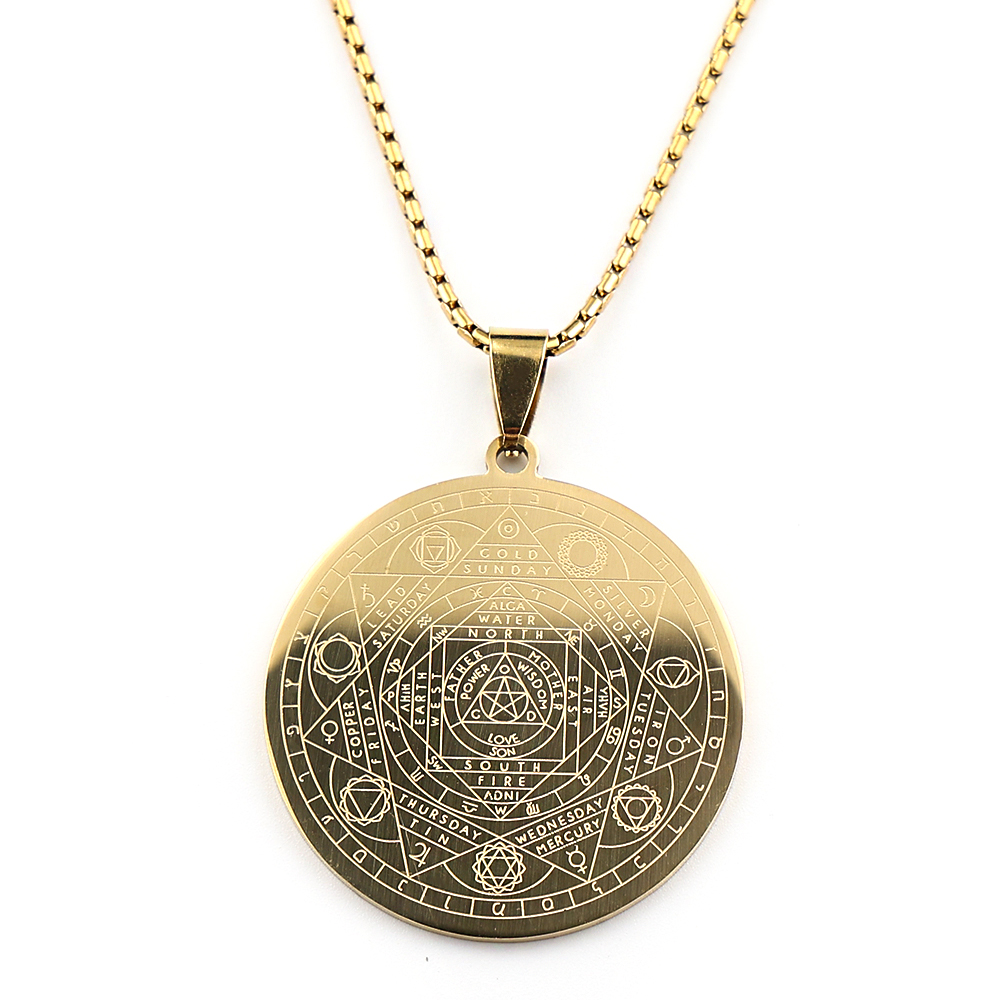 Yoga Buddhism 7 Chakra Birth F - Birth Flower Necklace recension och pris