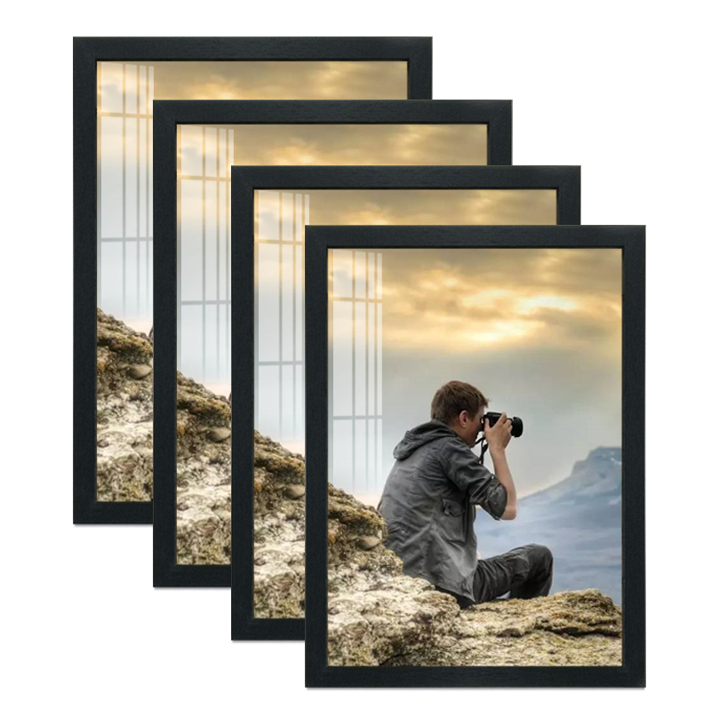 2PC 8x12inch Black Certificate - Engraved Wood Frame recension och pris